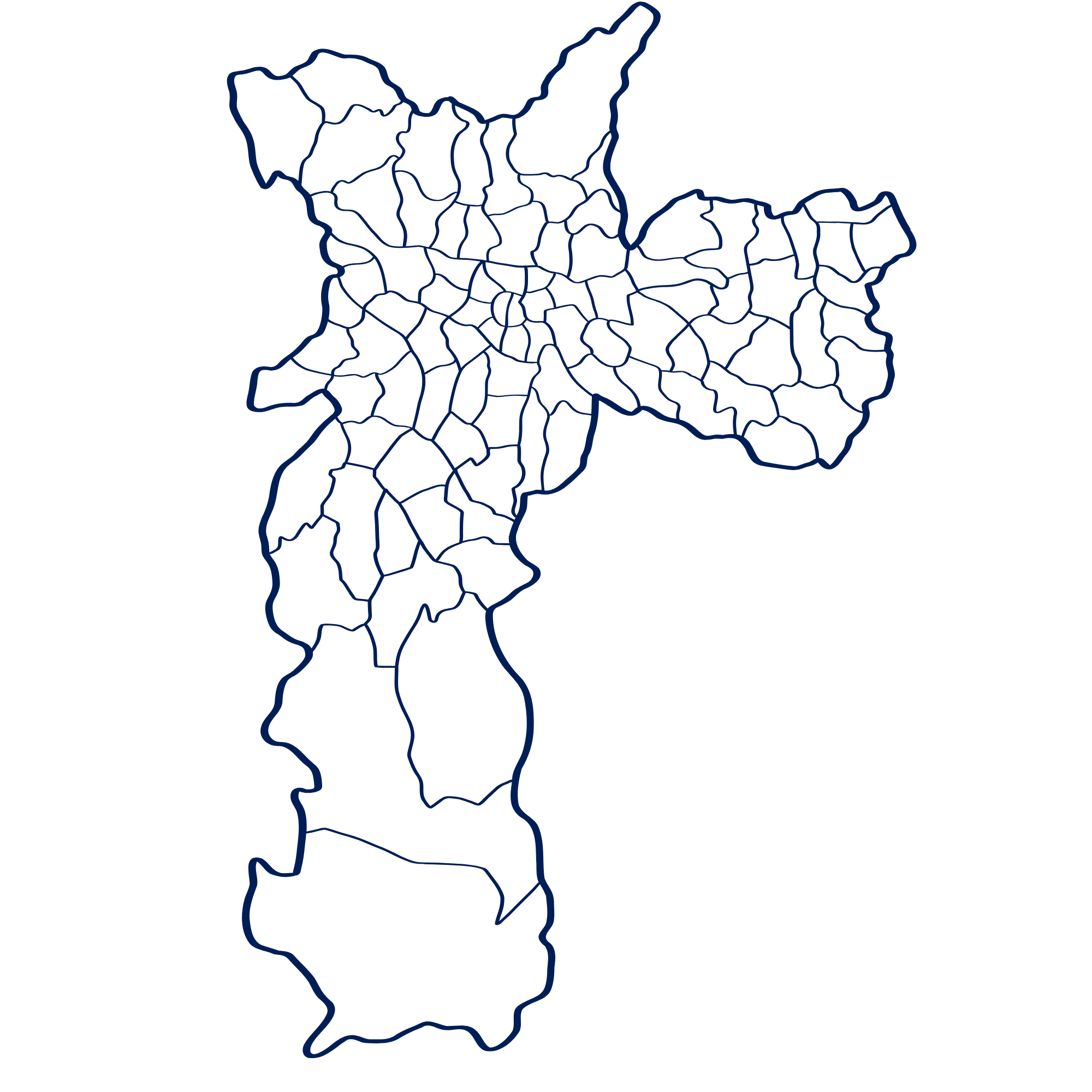 Mapa de São Paulo